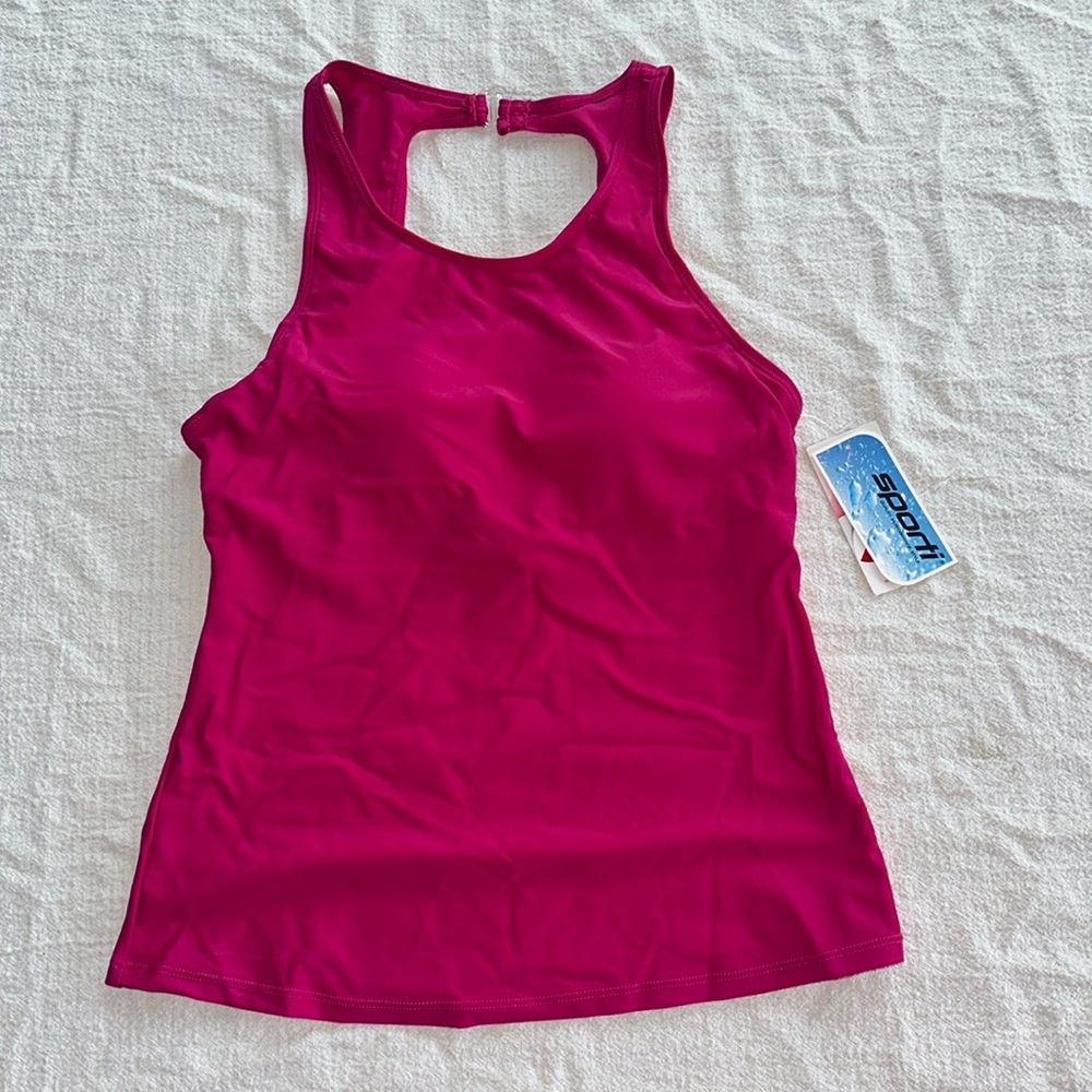 High Neck Tankini Top NWT